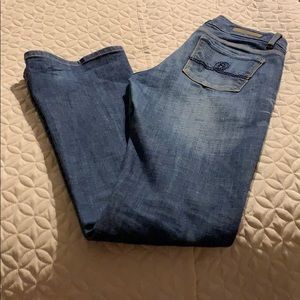Size 28 SEVEN Jeans buy and two jeans get one free.